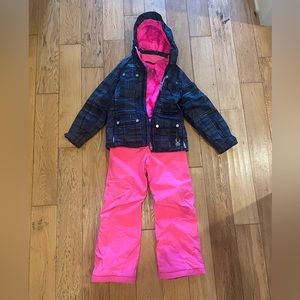 SPYDER Girls Ski Set- size 10